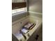 Bathtub with cardboard boxes at 615 Amberwood Pl, Euharlee, GA 30145