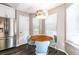 Cozy kitchen nook perfect for enjoying meals, featuring a table and chairs illuminated by natural light at 2204 Dresden Nw Grn, Kennesaw, GA 30144