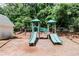Fun playground with slides, climbing features, and a safe, cushioned ground, perfect for children to play at 2204 Dresden Nw Grn, Kennesaw, GA 30144