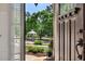 Inviting entryway view overlooking landscaped garden and gazebo at 139 Lake Reserve Way, Canton, GA 30115