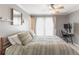 Comfortable bedroom with a dedicated workspace and ample natural light at 1445 Monroe Ne Dr # F18, Atlanta, GA 30324