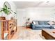 Bright living room showcases stylish furniture, hardwood flooring, and front door at 1445 Monroe Ne Dr # F18, Atlanta, GA 30324