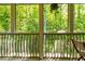This sun-drenched screened porch offers wooded views and a private tranquil setting at 1445 Monroe Ne Dr # F18, Atlanta, GA 30324