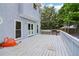 Spacious back deck with convenient access to the house and backyard at 771 James Cir, Lawrenceville, GA 30046