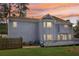 Spacious backyard with a gray deck perfect for outdoor entertaining at 771 James Cir, Lawrenceville, GA 30046