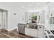 Modern kitchen with stainless steel appliances, quartz counters, and stainless steel sink at 771 James Cir, Lawrenceville, GA 30046