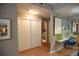 Hallway with closet, picture and access to bathroom at 1025 Mcgill Park Ne Ave, Atlanta, GA 30312