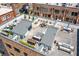 Spacious roof deck offering multiple seating areas, dining tables, and city views at 250 Castleberry Station Sw Dr, Atlanta, GA 30313