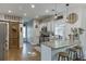 Well-appointed kitchen with a center island, stainless steel appliances, and a convenient breakfast bar area at 1755 Waters Ferry Dr, Lawrenceville, GA 30043