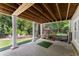 Covered patio featuring outdoor seating, perfect for entertaining at 2841 Landing Dr, Marietta, GA 30066