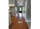 Inviting foyer with hardwood floors, neutral paint, and a front door view at 401 Courtyard Ter, Woodstock, GA 30189
