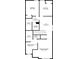 Floor plan displays the layout of bedrooms, bathrooms, and a loft on the second floor at 5365 Radford Loop, Fairburn, GA 30213
