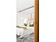 Bright bedroom with a sliding barn door and stylish decor at 964 Dekalb Ne Ave # 112, Atlanta, GA 30307