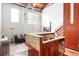 Open living space with granite countertops, stainless steel appliances and exposed ceiling for a spacious living area at 964 Dekalb Ne Ave # 112, Atlanta, GA 30307