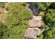 Aerial view of neighborhood homes nestled among lush trees, showcasing the community's serene environment at 1014 Seaboard Nw Ave, Atlanta, GA 30318