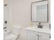 Clean bathroom with a shower and vanity at 102 Aristocratic Way, Locust Grove, GA 30248