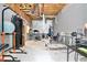 Unfinished basement transformed into a functional home gym, fitness space, and work out area at 1211 Fly Rod Ln, Loganville, GA 30052