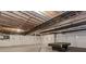 Unfinished basement is ready for new uses with pool table at 2228 Walker Dr, Lawrenceville, GA 30043