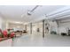 Large basement is freshly painted and ready for storage or to be finished at 2228 Walker Dr, Lawrenceville, GA 30043