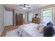 Comfortable bedroom with hardwood floors, natural light, and ample closet space at 2279 Parkview Cir, College Park, GA 30337