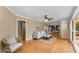 Inviting living room with hardwood floors and neutral walls at 2279 Parkview Cir, College Park, GA 30337