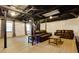 Finished basement featuring neutral flooring, exposed ductwork, and plenty of open space at 28 Indian Branch Way, Lawrenceville, GA 30043