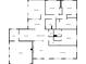 Detailed floor plan showcasing the layout of the house at 3708 Canadian Way, Tucker, GA 30084