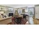 Comfortable living room with fireplace, hardwood floors, and natural light at 407 River Mill Cir # 407, Roswell, GA 30075