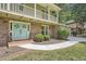 Inviting front entrance with a double door, brick facade, and mature landscaping at 1080 Northshore Dr, Roswell, GA 30076