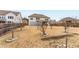 Large backyard with young trees, ready for landscaping and outdoor enjoyment at 380 Parkside Meadow Dr, Marietta, GA 30064