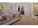 Comfortable bedroom with closet, carpet and access to the bathroom at 210 Cottonwood Creek Cir, Canton, GA 30114