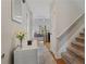 Open entryway showcasing stairs, with a view of the living room and a bright, welcoming ambiance at 210 Cottonwood Creek Cir, Canton, GA 30114