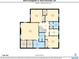 Floor plan of the second floor including bedrooms, bathrooms, and den at 4930 Forestglade Ct, Tucker, GA 30087
