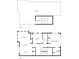Two-story floor plan featuring the first floor with bedrooms and second floor with a terrace at 1300 Dekalb Ne Ave # 731, Atlanta, GA 30307