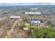 Aerial view of a home in Stone Mountain, GA, near Heathrow Way and local schools at 6684 Heathrow Ln, Stone Mountain, GA 30087