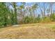 Open backyard ready for entertaining or recreation at 6684 Heathrow Ln, Stone Mountain, GA 30087