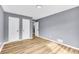 Bedroom with light flooring, recessed lighting and multiple closets at 6684 Heathrow Ln, Stone Mountain, GA 30087