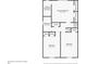 Floor 2 plan showing the primary bedroom, bathroom, and bedrooms at 6684 Heathrow Ln, Stone Mountain, GA 30087