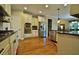 Modern kitchen with stainless steel appliances and ample cabinet space at 1005 Woodbury Rd, Canton, GA 30114