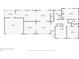The house's floor plan shows the layout of the first floor at 201 E Simon Nw Ter, Atlanta, GA 30318