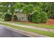 Back exterior of home with green grass and mature trees at 132 Eagles Club Dr, Stockbridge, GA 30281