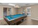 Game room featuring a pool table with ample space for entertainment and recreation at 219 Eagles Landing Way, Mcdonough, GA 30253