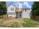 View of the backyard featuring a wooden deck, fence and grass at 8436 Cyprus Ridge Way, Douglasville, GA 30134