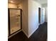 Bathroom showcasing a glass shower with a built in seat at 1151 Park Center Cir, Austell, GA 30168