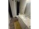 Updated bathroom with modern vanity and a new shower curtain at 2661 Throatlatch Sw Ln, Marietta, GA 30064