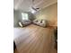 Bright living room with vaulted ceilings, light wood floors, and neutral décor at 2661 Throatlatch Sw Ln, Marietta, GA 30064