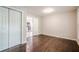 Spacious bedroom with double closets and hardwood flooring at 4935 Golden Sw Cir, Mableton, GA 30126
