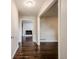 View of the entryway hallway featuring hardwood flooring at 4935 Golden Sw Cir, Mableton, GA 30126