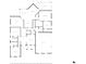Detailed floor plan showcasing the layout of the home, including rooms and total square footage at 7511 Biltmore Ln, Douglasville, GA 30135