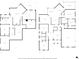 Detailed floor plan showcasing the two floors of the home, including room dimensions and the layout of the house at 7511 Biltmore Ln, Douglasville, GA 30135